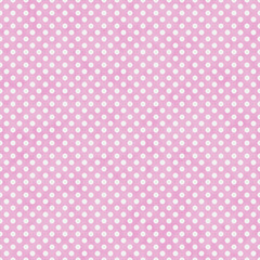 Light Pink and White Small Polka Dots Pattern Repeat Background