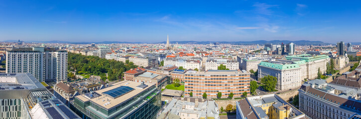 Fototapeta premium Panorama Vienna