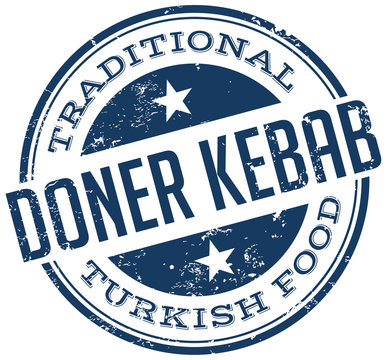 doner kebab stamp