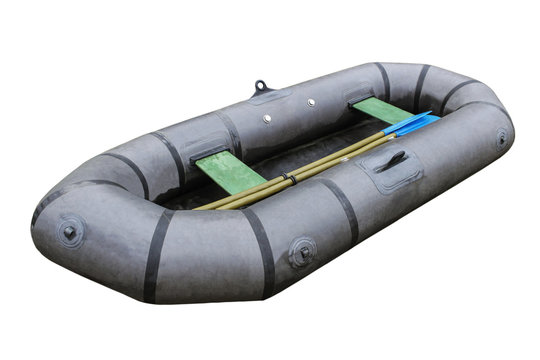 Fishing inflatable boat