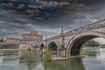 Castel St. Angelo Bridge, Rome