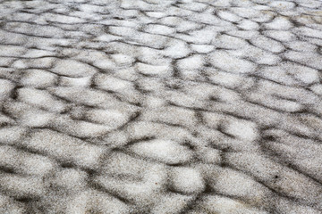 Texture of glacier in iceland