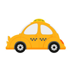 Obraz premium Small taxi car