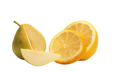 лимон и груша