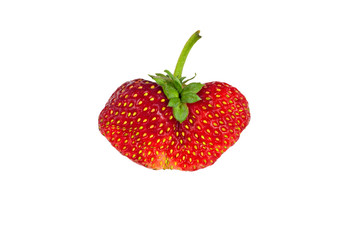 strawberries  isolated on white background