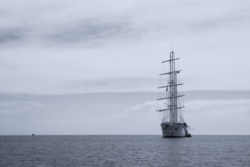 Sailboat on Andaman sea