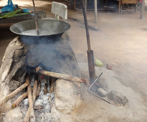 palm sugar production