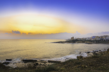 Obraz premium sunset in Alghero