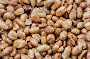 caramelized peanuts