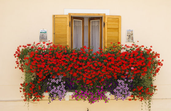 Balcone fiorito