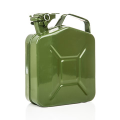 Green jerrycan