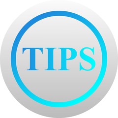 Tips icon (vector)