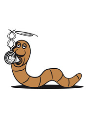 Wurm kiffen Joint party