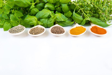 Dried and fresh spices