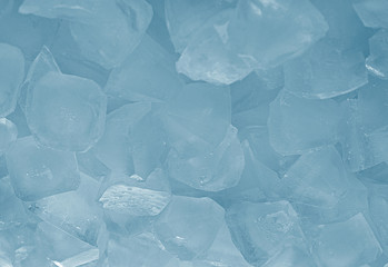 background with ice cubes