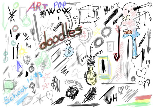 doodles design elements