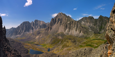 Mountain peaks