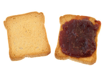 golden rusk and jam