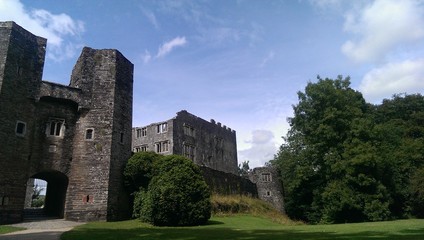 Fototapeta na wymiar Berry Pomeroy Castle