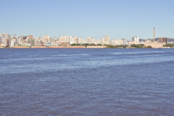 Obraz premium Cais do porto de Porto Alegre