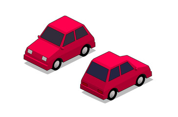 orthographic city car