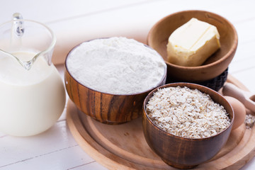 Ingredients for baking