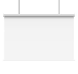 Obraz premium Blank presentation boards.