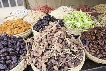 Fototapeta premium Dates and nuts