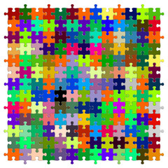 puzzle couleur