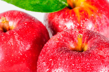 Apple,Closeup Red apple