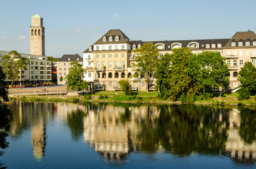 Fototapeta na wymiar Stadtpanorma Muehlheim an der Ruhr NRW