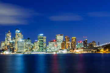 Fototapeta na wymiar Cityscape of Sydney