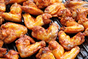 Hähnchen auf dem Grill