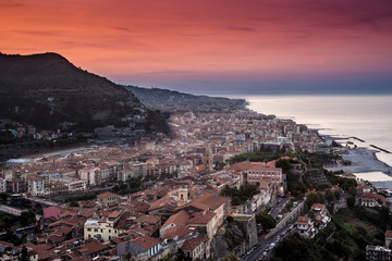 Fototapeta premium Alba a Ventimiglia