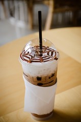 Iced coffee