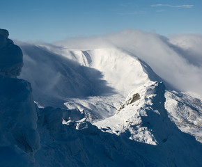 Fototapeta premium Winter in the mountains