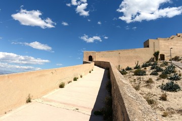 Santa Barbara fortress in Alicante