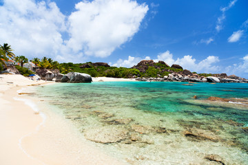 Stunning beach at Caribbean