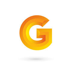 Letter G logo icon design template elements.