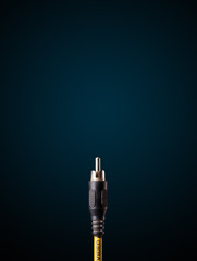 Electric cable with copy space