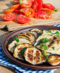 Grilled vegetables