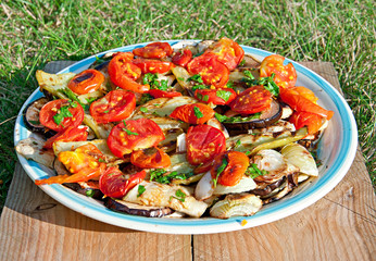Grilled vegetables