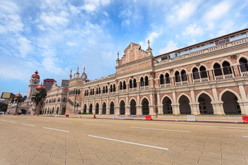 Obraz premium Bangunan Sultan Abdul Samad at Kuala Lumpur, Malaysia