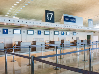 ticket counter