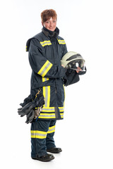 Fototapeta premium Feuerwehrfrau