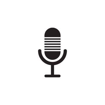 Microphone vector icon design