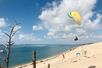 Parapente dune du Pilat