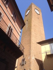 Fototapeta na wymiar torre di Orvieto
