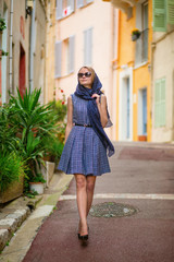 Girl in Cannes, France