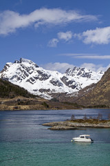 Schiff mit Innerfjorden